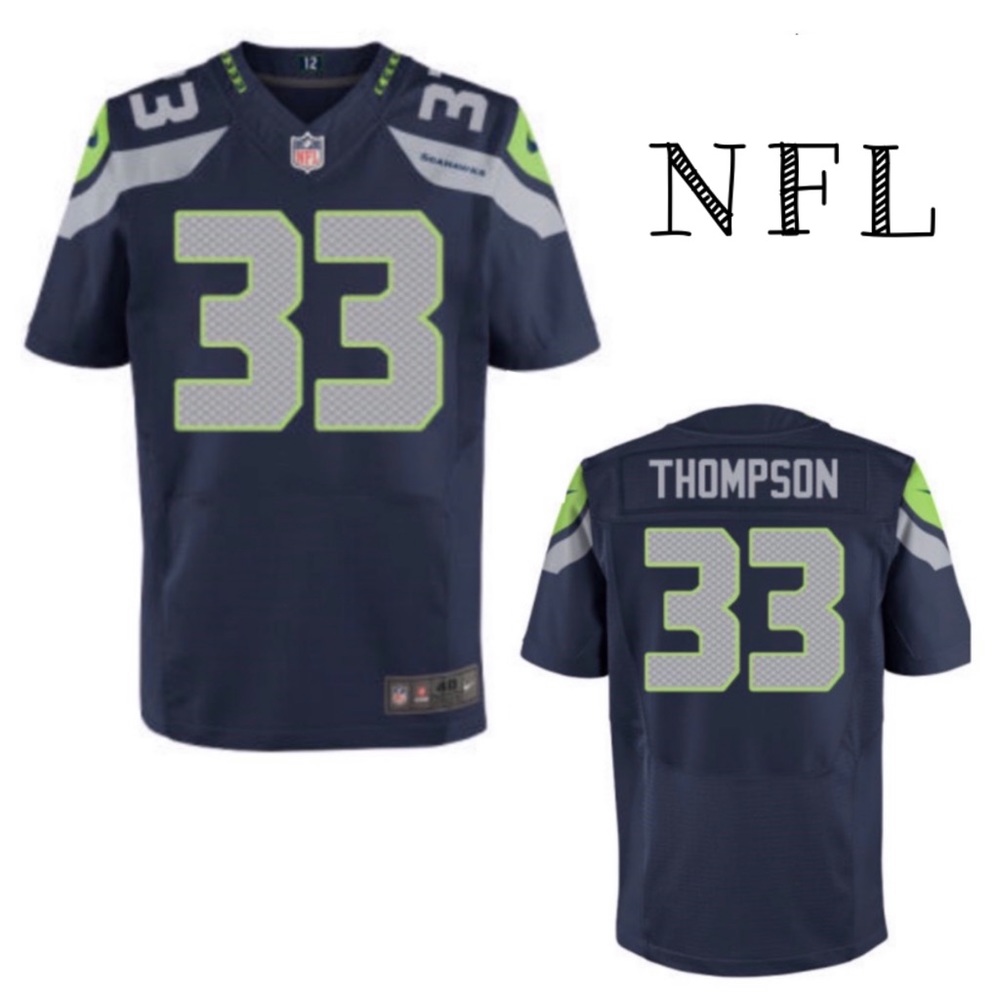NFL Seahawks Tedric Thomason Player Jersey Shirt